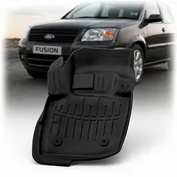 Водійський 3D килимок для Ford Fusion (USA) 2012-2016 / Високий борт