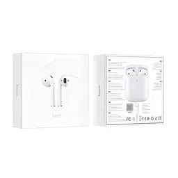 Бездротові навушники Hoco EW02 TWS, з мікрофоном, Bluetooth 5.1, білі - мініатюра 5