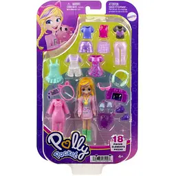 Набір Polly Pocket Стильний гардероб модниці в асортименті (HKV88) - мініатюра 14