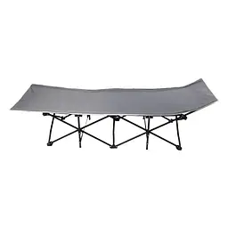 Ліжко розкладне туристичне Yiwu 185x60x50 см із сталевим каркасом розкладачка складна для дачі кемпінгу риболовлі SJ-0033G