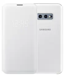 Чохол-книжка з підсвічуванням LED Wallet View Cover EF-NG970 для Samsung Galaxy S10e (5.8") White