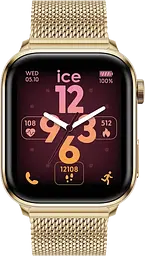 Смарт-годинник Ice-Watch ICE smart 3.0 rectangular 1.78 Gold Milanese 024656