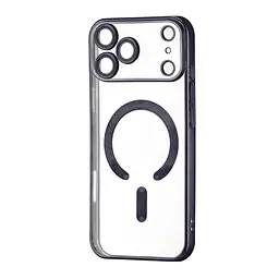 Чохол Ductil Metallic Edge with MagSafe (Protected Camera & Lens) iPhone 17 Pro Max Black