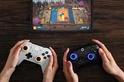 Геймпад 8BitDo Ultimate 2 для Windows і Android, ігровий контролер TMR, Еффект Холла Чорний - мініатюра 5