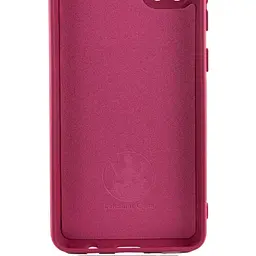 Чохол TPU GETMAN Liquid Silk Full Camera для Xiaomi 12T / 12T Pro Бордовий / Marsala - мініатюра 2
