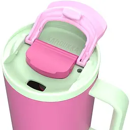 Термокухоль Kambukka Rio Bubblegum Mint 950 мл рожево-м'ятний (11-08004) - мініатюра 8