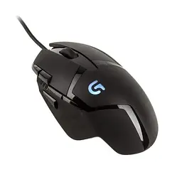 Миша комп'ютерна дротова ігрова Logitech G402 Hyperion Fury з підсвічуванням / 8 програмованих кнопок / DPI 4000 / Чорний (910-004067) - мініатюра 3