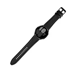 Ремінець Primolux Leather Silicone для годинника Samsung Galaxy Watch 4 44 мм SM-R870 Black - мініатюра 7