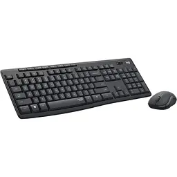 Комплект клавіатура + миша Logitech MK295 Silent Wireless Combo Graphite [920-009800] [80168] - мініатюра 2