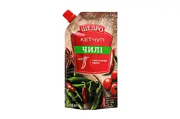 Кетчуп "Чилі" ТМ "Щедро", 250 г
