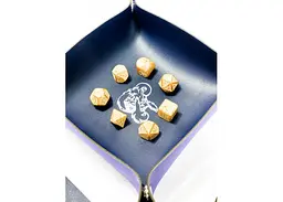 Настільна гра Планета Ігор Лоток для кубиків Дракон (синій) (Dice tray Dragon navy) (pi-dt013) - мініатюра 9