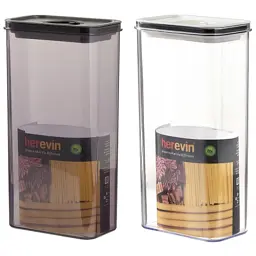 Харчовий контейнер Herevin Canister-Vacuum Lid-White-Black вакумна кришка 3 л (161194-000)