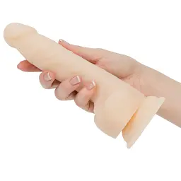 Фалоімітатор Addiction Naked Dual Density Silicone Dong 8" 20 см тілесний - мініатюра 4