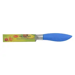 Ніж кухонний для фруктів із пластиковою ручкою 19 см, Kitchen Master Синій 85593 - мініатюра 3