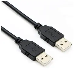 Дата кабель USB 2.0 AM/AM 1.0m black ColorWay (CW-CBUU071-BK)