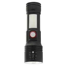 Ліхтар Quantum Adept 10W LED zoom +COB з USB (QM-FL1031) - мініатюра 2