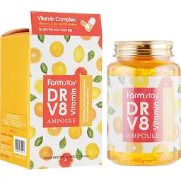 Сироватка для обличчя FarmStay DR.V8 Vitamin Ampoule, з вітамінами, 250 мл - мініатюра 3