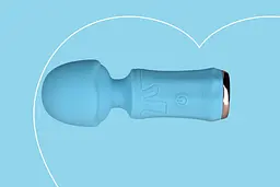 Вібратор FairyGasm SecretFuntasy 11 см блакитний - мініатюра 11