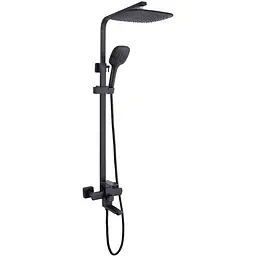 Душова система Kroner KRP Edelstahl Kubus - SCH063 CV022979, Чорний матовий