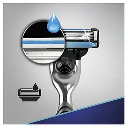 Бритва Gillette Mach 3, з 2 змінними картриджами - мініатюра 8