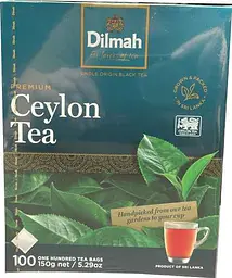 Черный чай Dilmah Premium Ceylon 150 г (9312631122657)