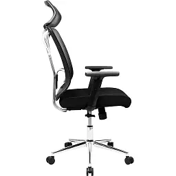 Офісне крісло GT Racer X-W80, чорне (X-W80 Black) - мініатюра 3
