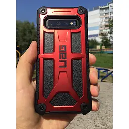 Оригінальний протиударний чохол UAG Monarch для Samsung Galaxy S10 Plus (6.4") Crimson 211351119494 - мініатюра 5