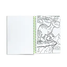 Розмальовка Moxy Dinosaur Expedition з наліпками та олівцями 30 аркушів (961029) - мініатюра 4