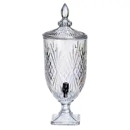 Лимонадниця Crystal Trinity 5 літрів із краном для мохіто-сока напоїв Yiwu HP-19-303 - мініатюра 2
