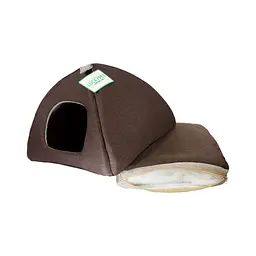 Юрта Lucky Pet Мія №2, 46х46х35 см, коричневий - мініатюра 2