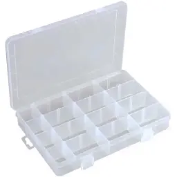 Коробка Meiho Feeder Box 1600 288х195х47mm clear - мініатюра 2