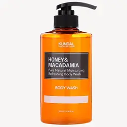 Гель для душу Honey & Macadamia Body Wash Warm Cotton Kundal 500 мл