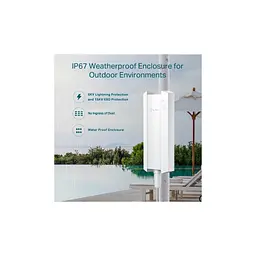 Точка доступу Wi-Fi TP-Link EAP610-OUTDOOR - мініатюра 6