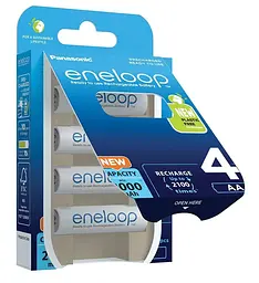 Акумулятори PANASONIC ENELOOP R6 AA 2000mAh Ni-Mh 4 шт. - мініатюра 3