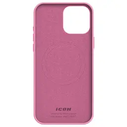 Силиконовый чехол с MagSafe для Apple iPhone 15 Pro Max, ICON2 MagCase, розовый, противоударный, панель с мягкой подкладкой, защита всего корпуса, поддержка беспроводной зарядки, совместим с защитными стеклами и пленками, ArmorStandart (ARM77013) - мініатюра 2