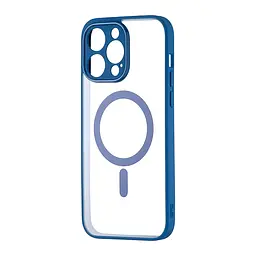 Чохол Color Edge with MagSafe (Protected Camera) iPhone 14 Pro Max Navy Blue