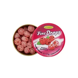Цукерки льодяники Woogie Fine Drops зі смаком малини 175 г - мініатюра 2