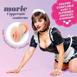 Секс лялька Crushious Marie L’Apprentie Soubrette (тілесний) - мініатюра 8