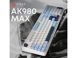 Клавіатура Ajazz AK980 Max Magnetic Switch Blue/White/Dark Blue (AK980-MAX-M-BWDB) - мініатюра 6