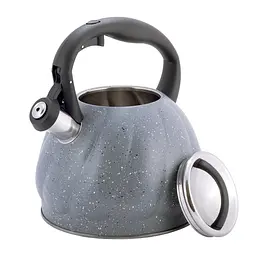 Чайник із свистком Kamille KM-1073 3 л сірий - мініатюра 8
