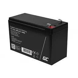Акумуляторна батарея AGM Green Cell VRLA 12V 9Ah для ИБП (AGM06) - мініатюра 2