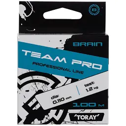Волосінь Brain Tea м Pro 100 м 0.11 мм 1.2 кг - мініатюра 2
