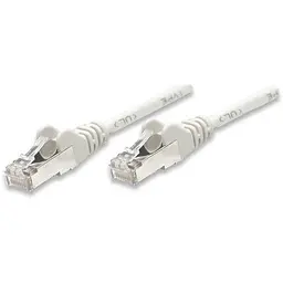 Патчкорд FTP Cat.5e ( 2.0м сірий), Intellinet, Біметал, ССА