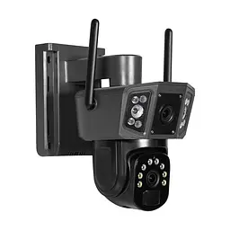 IP PTZ-відеокамера автономна з 4G та сонячною панеллю 3Mp+3Mp Light Vision VLC-9230IG/2C3S (Solar) f=4mm, на акумуляторних батареях (75-00286) - мініатюра 4