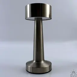 Настільна лампа сенсорна світлодіодна ESLLSE DOWN LIGHT з акумулятором 1200 mA Срібляста - мініатюра 4