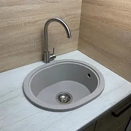 Кухонна мийка Adamant CIRCUM terra 500x425x180 мм, без крила 50 см - мініатюра 2