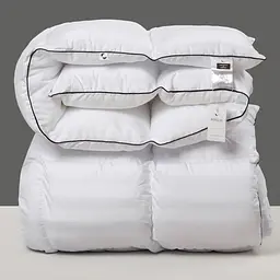 Ковдра дитяча MirSon Royal Pearl 036 зимова пухова 110x140 см біла (2200000010858) - мініатюра 7