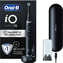 Електрична зубна щітка Oral-B iO Series 10 Cosmic Black [77793]