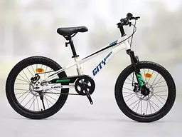 Велосипед MOTKE Constellation R22 Біло-синій / Спортивний, міський велосипед для дітей