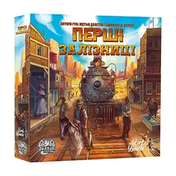 Настільна гра Lord of Boards Перші Залізниці (Pioneer Rails) (укр.) (LOB2318UA)